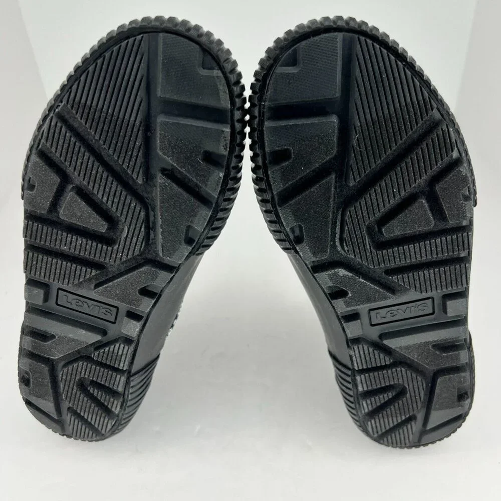 Levis Womens 520411A481 Black Emma Floral Canvas Low Top Size 7.5 Casual Shoes
